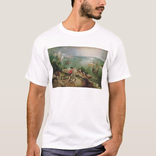 Gestalten Sie mit dem Fall von Ikarus, c.1555 T-Shirt (Vorderseite)
