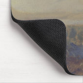Gestalten Sie mit dem See und zwei Zahlen Mousepad (Ecke)