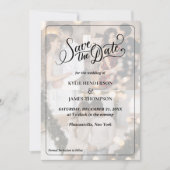 Gestalten Sie Save the Date Ihre eigene 3 FotoColl Einladung (Vorderseite)