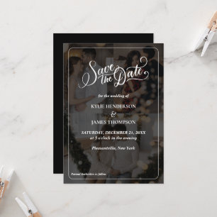 Gestalten Sie Save the Date Ihre eigene 3 FotoColl Einladung