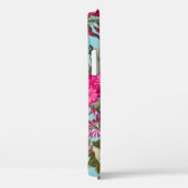 Gestalten Sie Schal mit Geranien und wilden Blume. Case-Mate iPhone Hülle (Rückseite / Rechts)