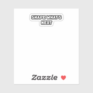 Gestalten Sie, was der nächste Innovator für die Z Aufkleber