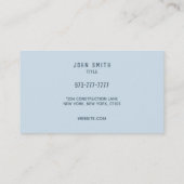 Gestaltenslogan-Visitenkarten Visitenkarte (Rückseite)