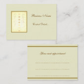 Gestaltensverabredung Terminkarte (Vorne/Hinten)