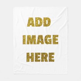 GESTALTET FLEECEDECKE