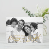 Gestaltet  | Fotokarte für den Urlaub Feiertagskarte (Stehend Vorderseite)