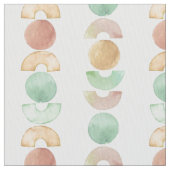 Gestaltete Aquarellformen Stoff (Nahaufnahme)