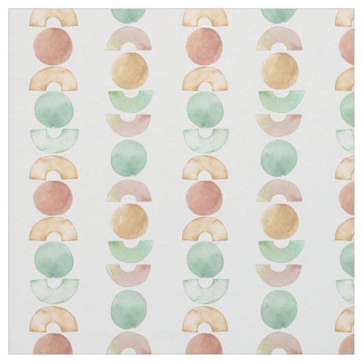 Gestaltete Aquarellformen Stoff (Muster)