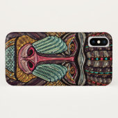 Gestaltete Glas-Babys aus afrikanischer Tierkunst Case-Mate iPhone Hülle (Rückseite (Horizontal))