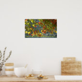 Gestaltete Glasbäume - Poster mit Zitat (Küche)