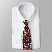 "Gestaltete Glasblüten: Blütenfarben durch Bläsche Krawatte (Gebunden)