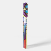 Gestaltete Glasfenster dekorativ Case-Mate iPhone Hülle (Rückseite / Rechts)