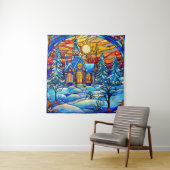 Gestaltete Glaskirchenkleppchen Wandteppich (Beispiel)