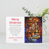 Gestaltete Glaskochplatten Rezept Weihnachten teil (Stehend Vorderseite)