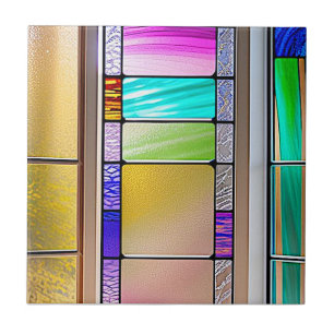 Gestaltete Glasmuster Fliese