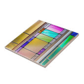 Gestaltete Glasmuster Fliese (Seite)