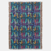 Gestaltete Glasslibelle Decke (Vorderseite Vertikal)