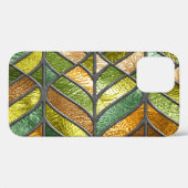 Gestaltete Glastextur: Farbenfrohe 3D Eleganz. Case-Mate iPhone Hülle (Rückseite (Horizontal))