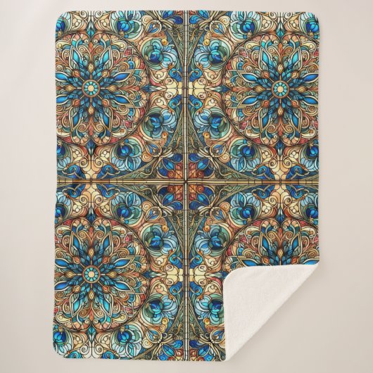 Gestaltete Glasverarbeitung Sherpadecke (Vorderseite)