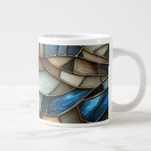 Gestaltete Glaswaagen Jumbo-Tasse (Rechts)