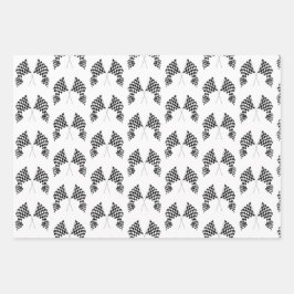 Gestaltete Markierung Geschenkpapier Set