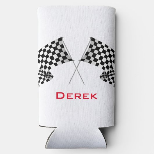 Gestaltete Markierungsfahnen - Seltzer kann abkühl Selters Dosenkühler (Rückseite)