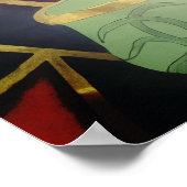 Gestaltete Träume Poster (Ecke)