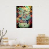 Gestaltete Träume Poster (Küche)