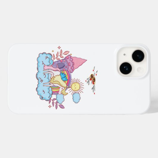 Gestaltete und spielerische Art Case-Mate iPhone Hülle (Rückseite (Horizontal))