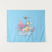 Gestaltete und spielerische Art Wandteppich (Vorderseite (Horizontal))