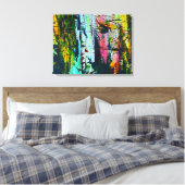 Gestalteter Galaseffekt moderne abstrakte Kunstmal Leinwanddruck (Insitu (Schlafzimmer))