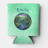 Gestalteter Glass-Dschungel Dosenkühler (Vorderseite)