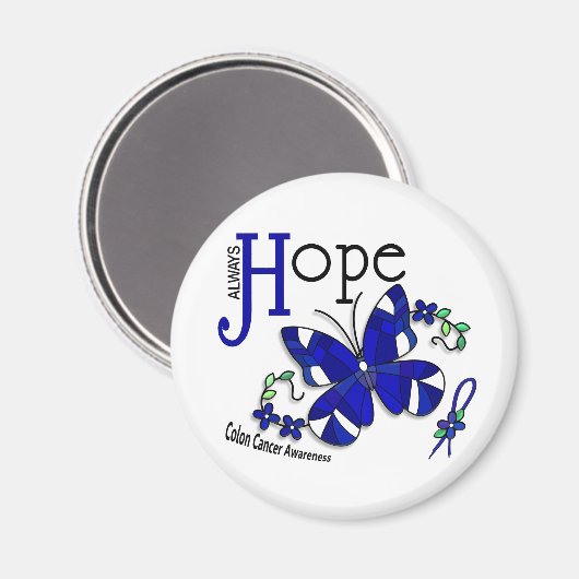 Gestalteter Glattbutterkronenkrebs Magnet (Vorderseite/Rückseite)