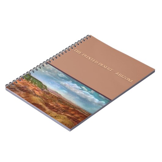 Gestaltetes Desert-Notebook Notizblock (Linke Seite)