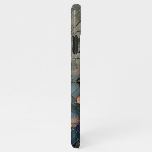 Gestaltetes Glas Hummingbird Design iPhone Hülle (Rechte Seite)