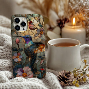 Gestaltetes Glas Hummingbird Design iPhone 11Pro Max Hülle