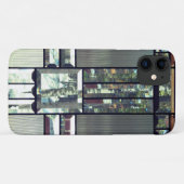 Gestaltetes Glas metallisch aussehen silbergrau sc Case-Mate iPhone Hülle (Rückseite (Horizontal))