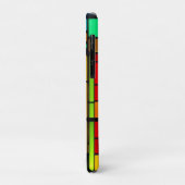 Gestaltetes Glas mit Katze Case-Mate iPhone Hülle (Hinten/Links)