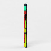 Gestaltetes Glas mit Katze Case-Mate iPhone Hülle (Hinten/Rechts)