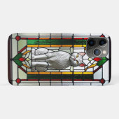 Gestaltetes Glas mit Katze Case-Mate iPhone Hülle (Rückseite (Horizontal))