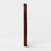 Gestaltetes Glas mit Katze Case-Mate iPhone Hülle (Hinten/Links)