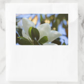 Gestaltetes Glas Sky Süd Magnolia Geschenke Appare Rechteckiger Aufkleber (Tasche)