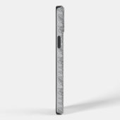 Gestaltetes Glasmuster 03.Gray.Offwhite Line BG Case-Mate iPhone Hülle (Rückseite / Rechts)