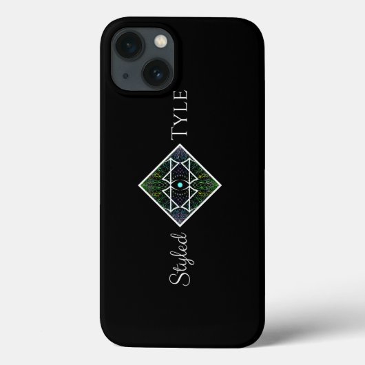 Gestaltetes Tyle-Logo Case-Mate iPhone Hülle (Rückseite)