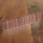 Gestaltholz Namensplakette (Seite)