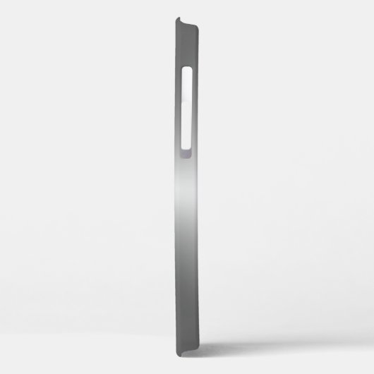 Gestaltloser StahlLook Case-Mate iPhone Hülle (Rückseite / Links)