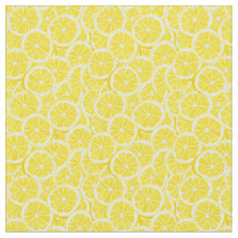 Gestaltstoff für Lemonen in Scheiben Stoff