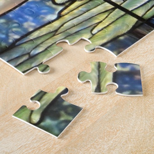 Gestaltter Glass Angel Puzzle (Seite)