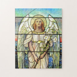 Gestaltter Glass Angel Puzzle