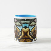 Gestaltter Glass Angel Tasse (Zentrum)